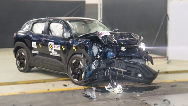 Maruti Suzuki First Electric Car E Vitara Got 5 Star Ratings In Bharat Ncap Crash Test Details