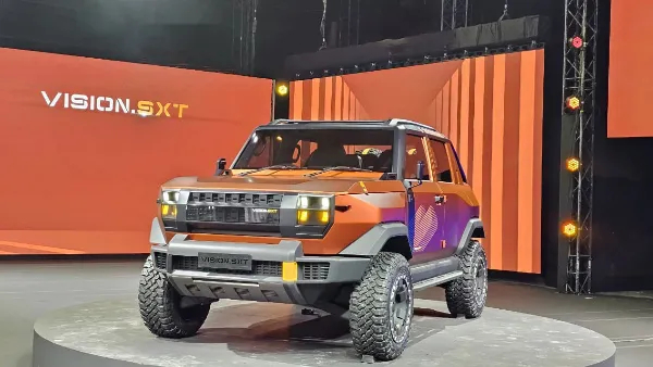 Mahindra Vision S SUV Spotted Testing The Retro-Modern Sub-4 Meter Beast to Launch by 2027