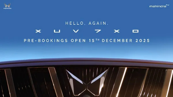 Mahindra XUV700 Facelift Renamed XUV 7XO Pre-Bookings Start on December 15