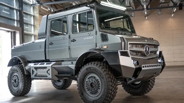 Mercedes Unimog 80th Anniversary Legendary Off-Roader Gets a Royal Luxury Makeover