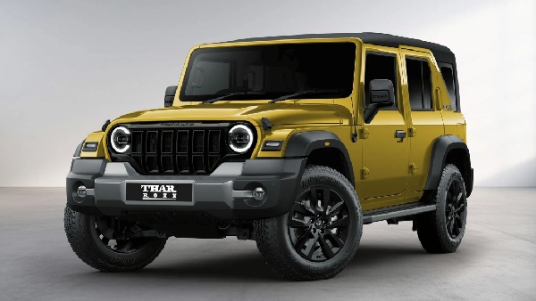 Mahindra Thar Roxx Star Edition Launched in India at Rs 16 85 Lakh with Premium Features