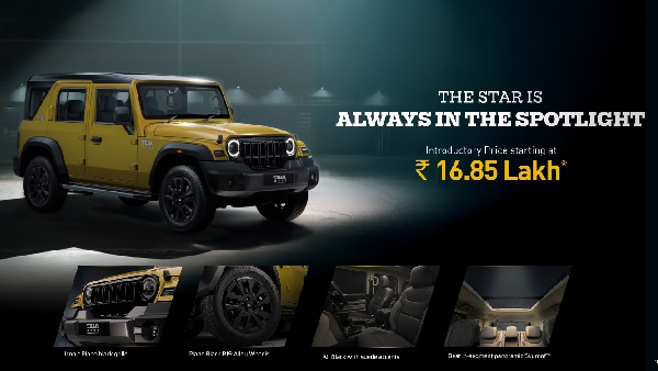 Mahindra Thar Roxx Star Edition Launched in India at Rs 16 85 Lakh with Premium Features