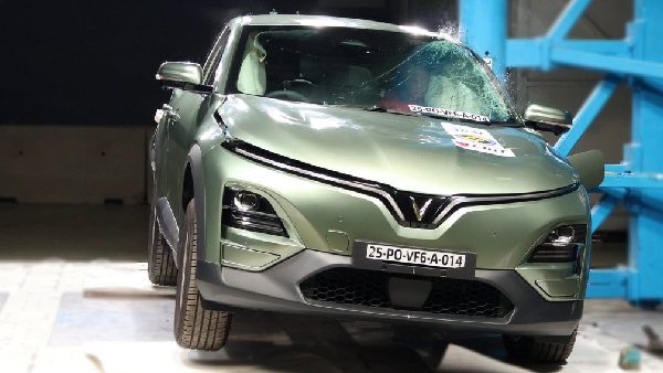 Vinfast Vf6 Earns Top 5 Star Rating In Bharat Ncap Safety Test