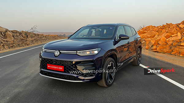 Volkswagen Tayron R Line Bookings Open in India 7 Seater SUV to Rival Toyota Fortuner