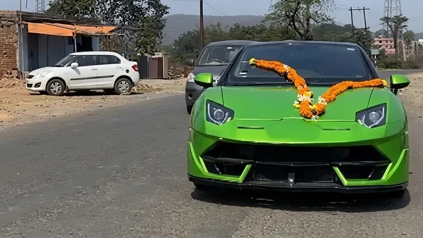 Maruti 800 Transformed Into Lamborghini By Jharkhand Mechanic