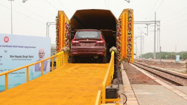 Maruti Suzuki s Railway Revolution 1 Lakh Cars Dispatched via Manesar In-Plant Siding in Just 9 Months
