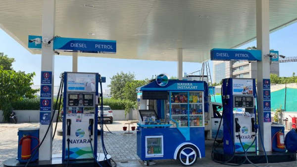 Nayara Energy Hikes Petrol by Rs 5 and Diesel by Rs 3 Per Litre as Global Oil Prices Surge