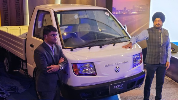 500KM Range Lower Costs Ashok Leyland Launches Twin-Fuel Dost for Small Businesses 500KM Range Lower Costs Ashok Leyland Launches Twin-Fuel Dost for Small Businesses