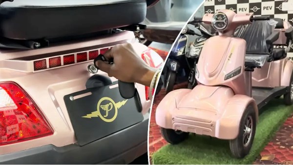 car like electric scooter at just rs 92 000 pev highrider offers comfort stability
