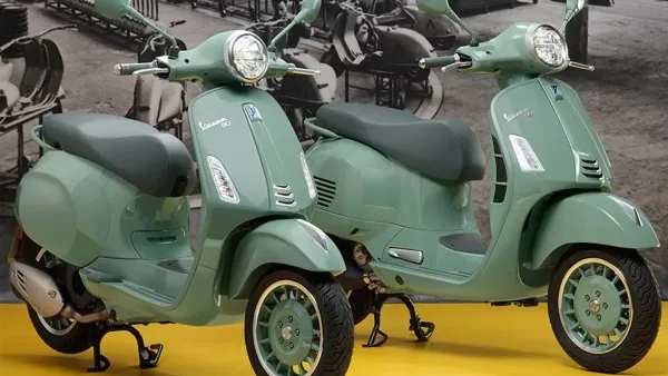 Vespa 80th Edition Scooter Showcased In India Launch Coming Soon Details