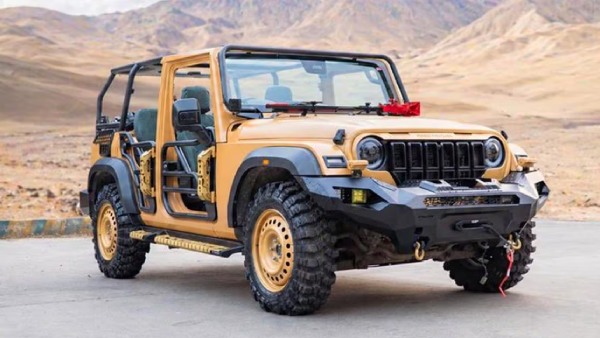 Mahindra Unveils Thar Roxx-Based Tactical ATV A Game Changer for Indian Security Forces