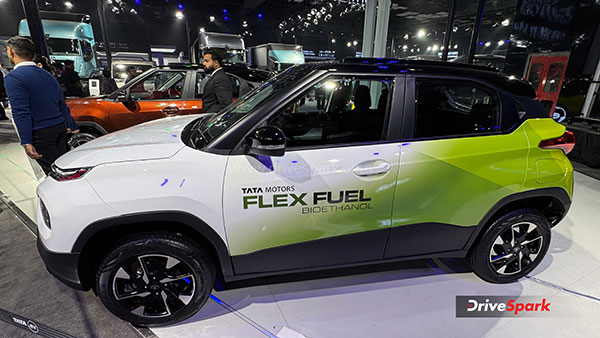 New Tata Flex Fuel Vehicle India Launch Ethanol Based Engine Car