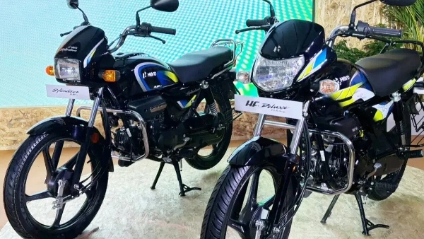 hero splendor plus and hf deluxe flex fuel ethanol bikes launch discount offers price details