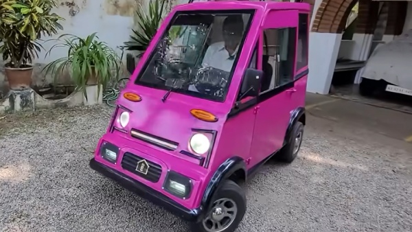 Homemade Electric Car By Keralam Man Travels 60 Km For Rs 5 Details