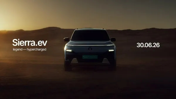 Tata Sierra Ev Launch On June 30th Exterior Design Details Out