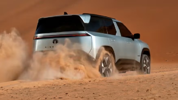 Tata Sierra EV Conquers Worlds Tallest Sand Dune Ahead of Launch Key Features Revealed