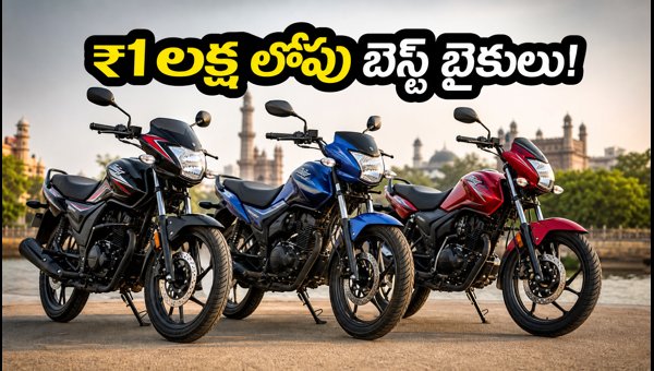 Best Mileage Bikes Under 1 Lakh in 2026: Top Offers and Prices in Telugu States