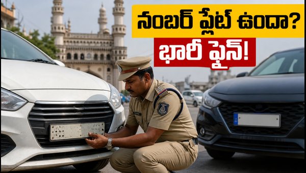 Hyderabad Traffic Police Number Plate Rules 2026: Avoid Heavy Fines and Vehicle Seizure Hyderabad Traffic Police Number Plate Rules 2026: Avoid Heavy Fines and Vehicle Seizure
