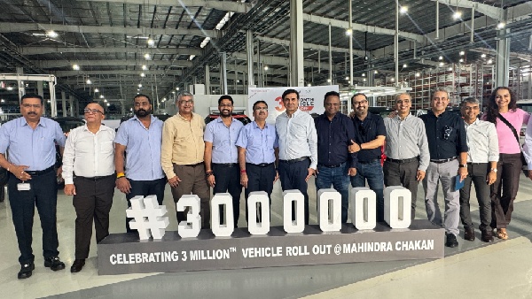 Mahindra Milestone Chakan Plant Rolls Out 3 Millionth Vehicle BE 06 EV Becomes Landmark Car Mahindra Milestone Chakan Plant Rolls Out 3 Millionth Vehicle BE 06 EV Becomes Landmark Car