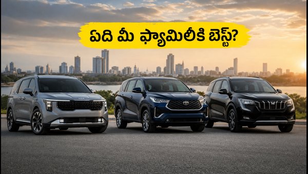 Kia Sorento vs Innova Hycross vs Mahindra XUV700: Which 3-Row SUV is Best for Your Family in 2026? Kia Sorento vs Innova Hycross vs Mahindra XUV700: Which 3-Row SUV is Best for Your Family in 2026?