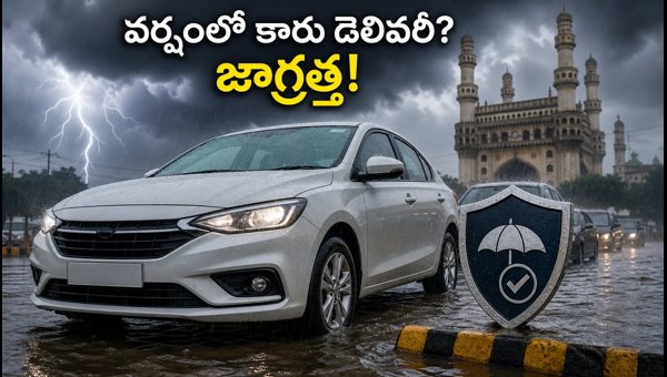 New Car Delivery Tips Rainy Season 2026: PDI Checklist & Insurance Guide for Telugu States New Car Delivery Tips Rainy Season 2026: PDI Checklist & Insurance Guide for Telugu States