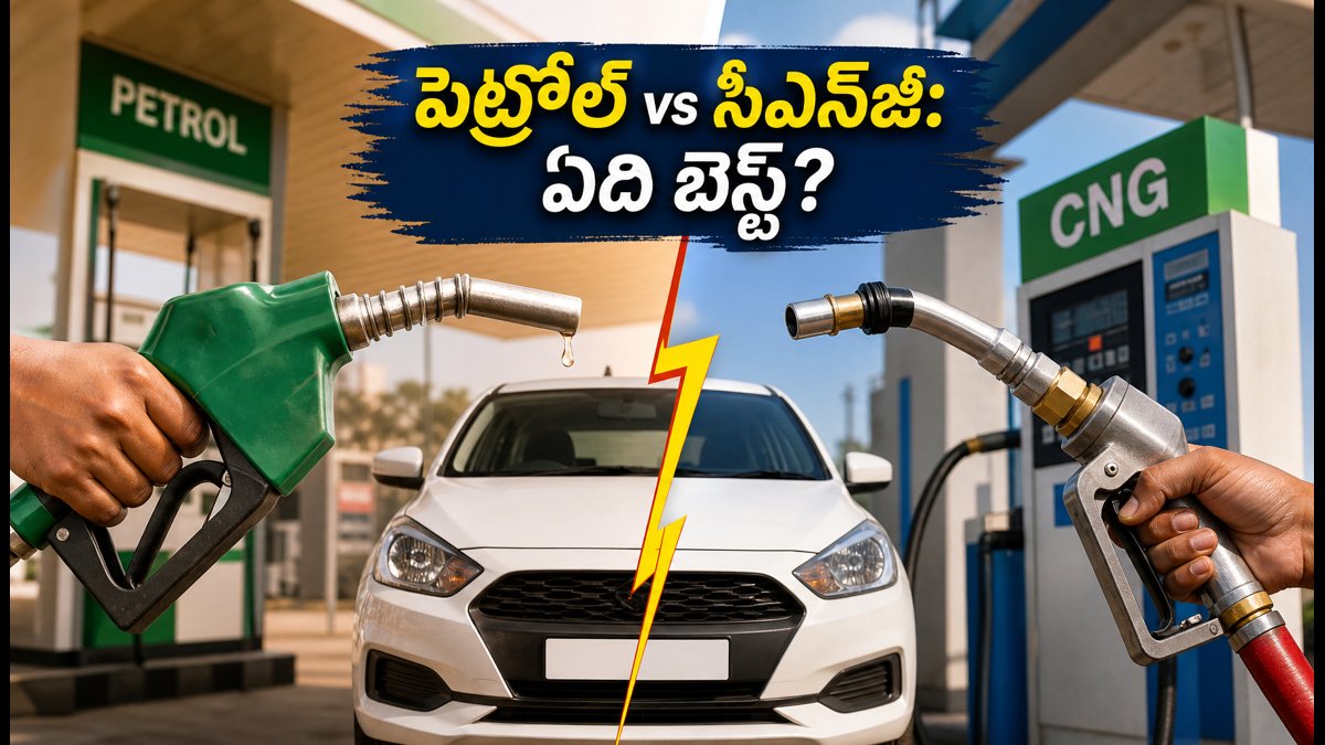 పెట్రోల్, సీఎన్జీ ధరల ఎఫెక్ట్.. మీ కారుకు ఏ ఇంధనం బెస్ట్? ఈ లెక్కలు చూస్తే షాక్ అవుతారు!