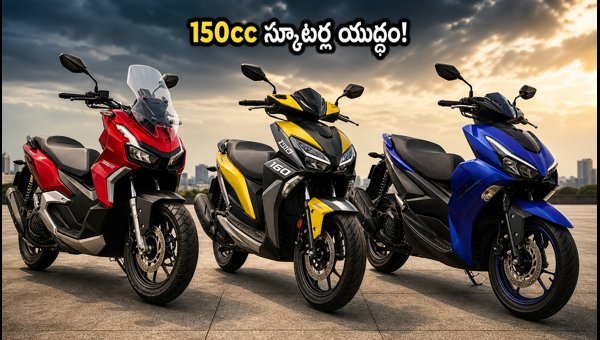 Yamaha Aerox 155 vs Hero Zoom 160 vs Honda ADV160: Best 150cc Scooters to Buy in 2026