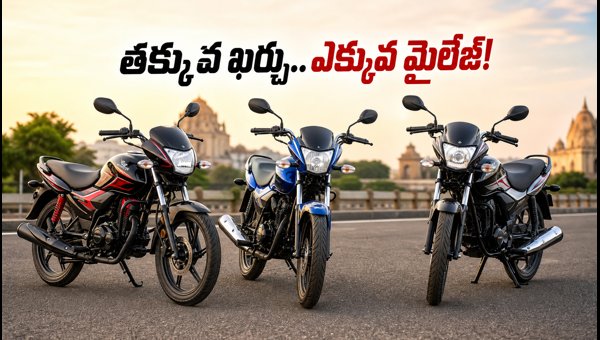 Best Mileage Bikes Under 1 Lakh in 2026: Real-World Cost, EMI & Mileage Details for AP/TS