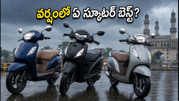 Best Scooters for Rainy Season: Honda Activa 6G vs TVS Jupiter 125 vs Suzuki Access 125 Comparison 2026 Best Scooters for Rainy Season: Honda Activa 6G vs TVS Jupiter 125 vs Suzuki Access 125 Comparison 2026