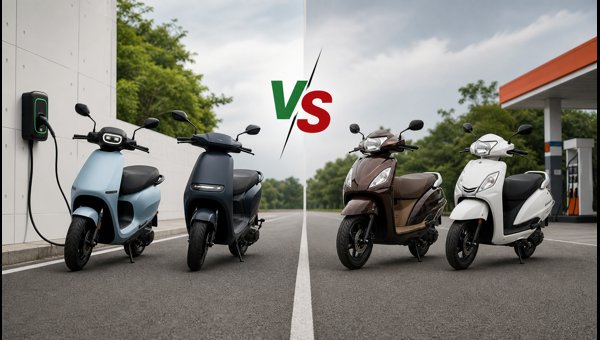 EV Scooter vs Petrol Scooter 2026: Which is Best for Daily Commute? Price & Savings Comparison