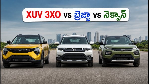 Mahindra XUV 3XO CNG vs Brezza CNG vs Nexon iCNG: Which is the Best Compact SUV to Buy in 2026?