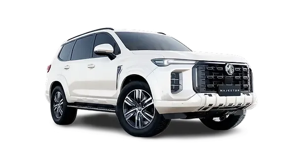 எம்ஜி  மேஜர் Pearl White Colour