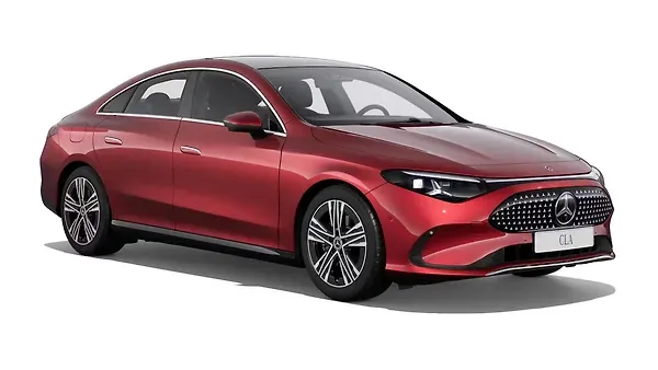 Mercedes Benz  CLA EV Patagonia Red Colour