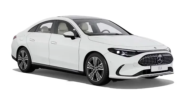 Mercedes Benz  CLA EV Polar White Colour