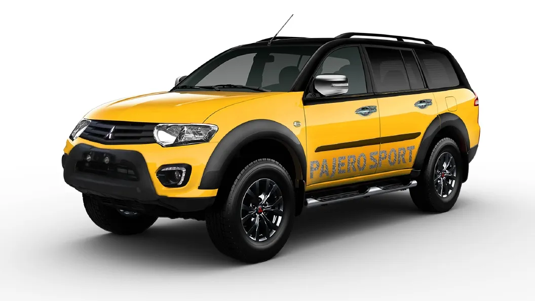 Mitsubishi  Pajero Sport Black / Yellow Colour