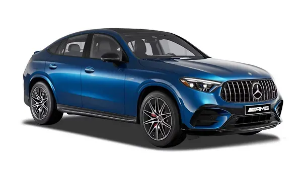 मर्सिडीज बेंज  एएमजी जीएलसी43 कूप Spectral Blue Colour