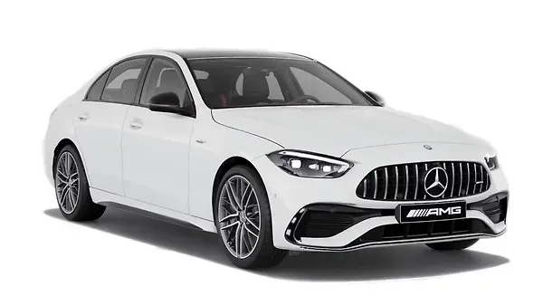 मर्सिडीज बेंज  एएमजी सी 43 Polar White Colour