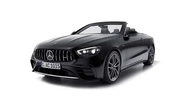 Mercedes Benz  AMG E53 Cabriolet Obsidian Black Metallic Colour
