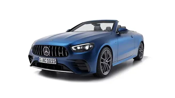 Mercedes Benz  AMG E53 Cabriolet Spectral Blue Magno Colour