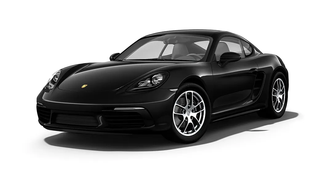 Porsche  718 Jet Black Metallic Colour
