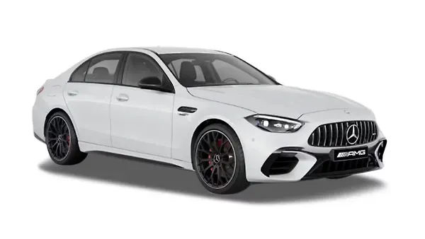 ????????? ?????  AMG C 63 S E ??????????? Opalith White Metallic Colour