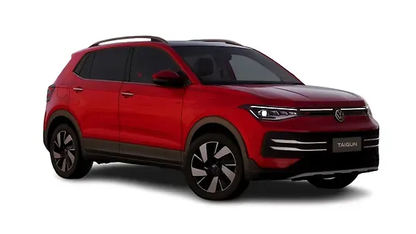 Volkswagen  Taigun Wild Cherry Red Metallic Colour