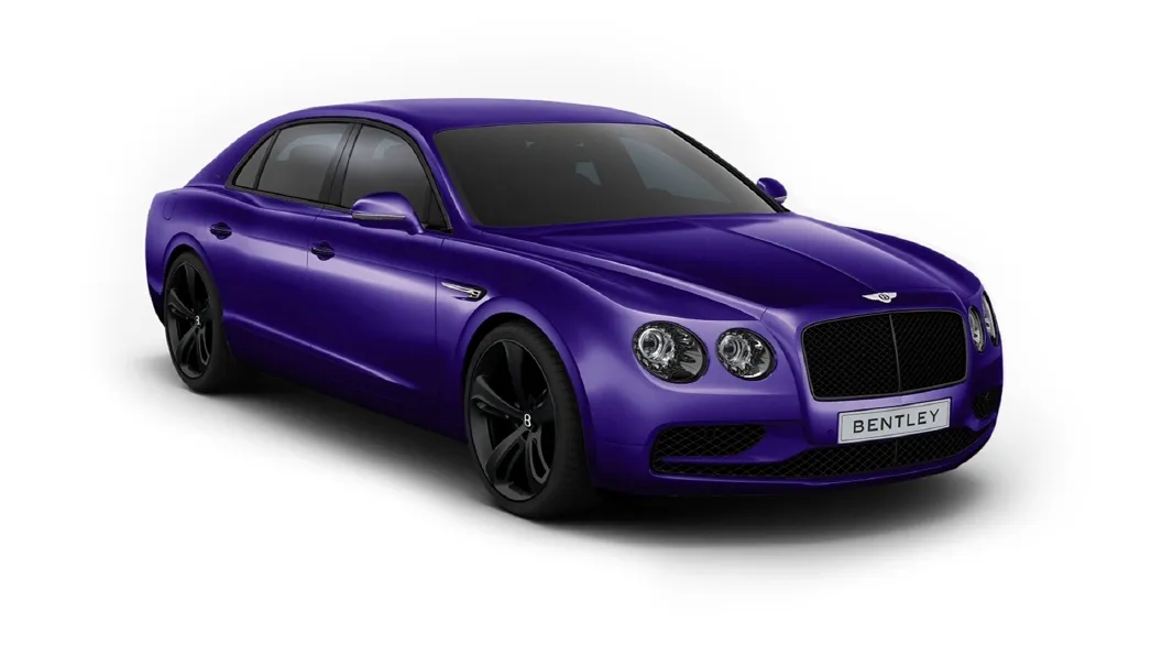 Bentley  Continental Flying Spur Azure Purple Colour