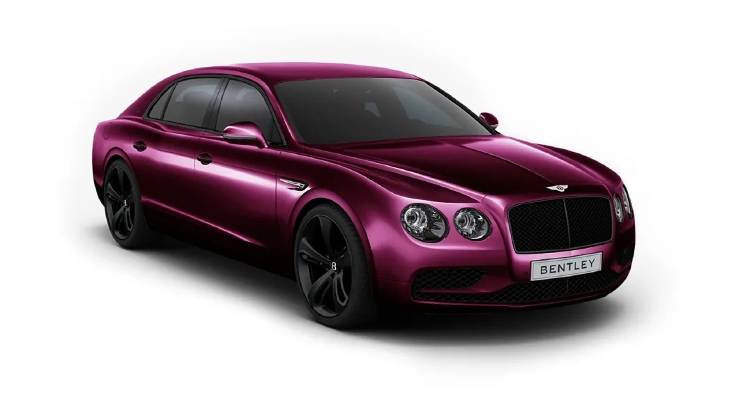 Bentley  Continental Flying Spur Magenta Colour