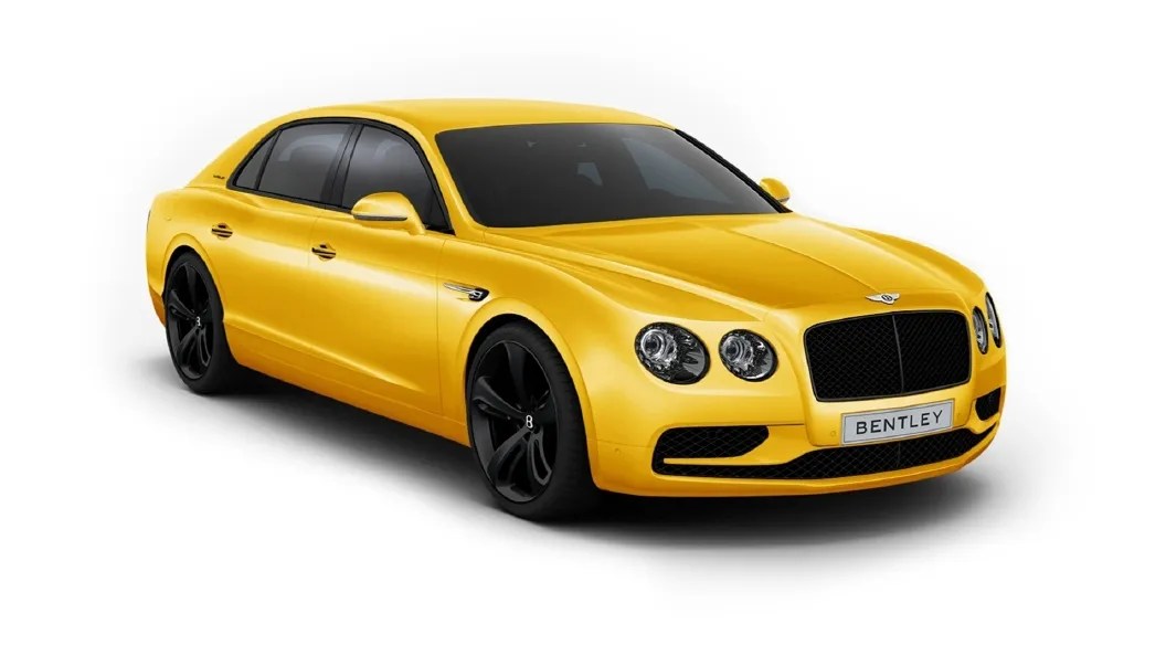 Bentley  Continental Flying Spur Monaco Yellow Colour