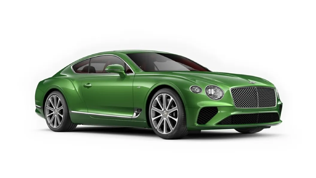 Bentley  Continental GT Apple Green Colour