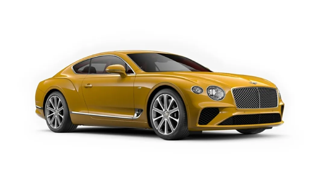 Bentley  Continental GT Monaco Yellow Colour