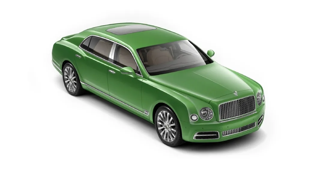 Bentley  Mulsanne Apple Green Colour