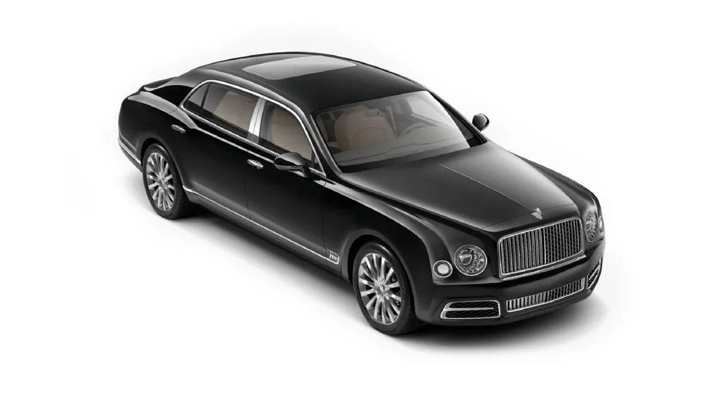 Bentley  Mulsanne Black Crystal Colour