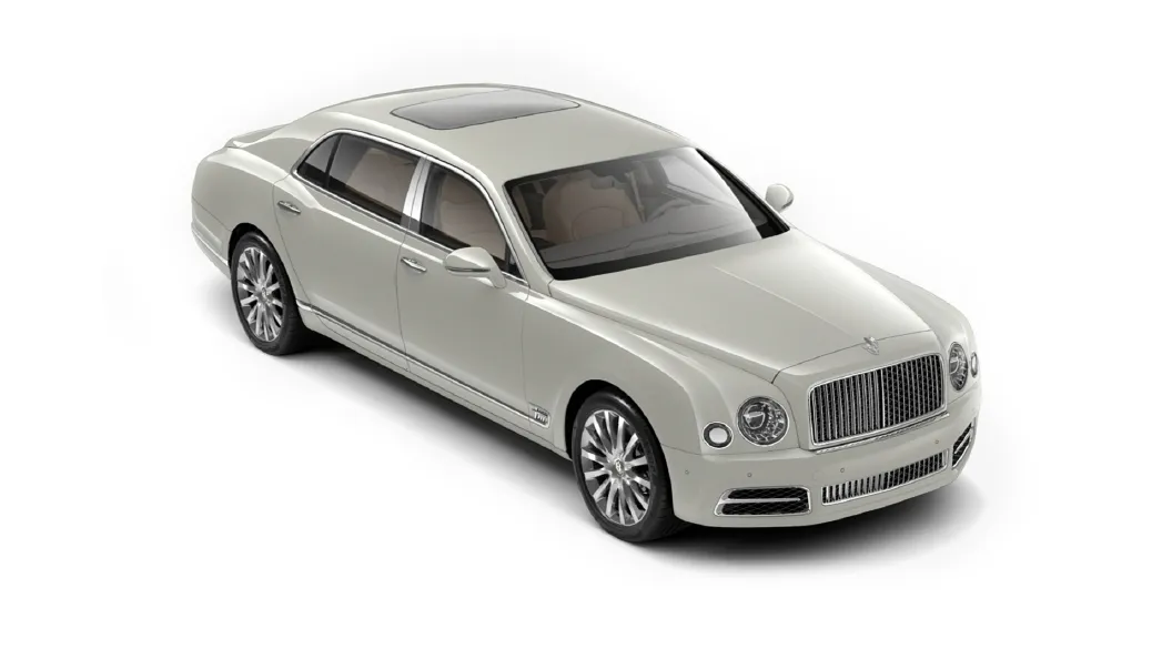 Bentley  Mulsanne Glacier White Colour